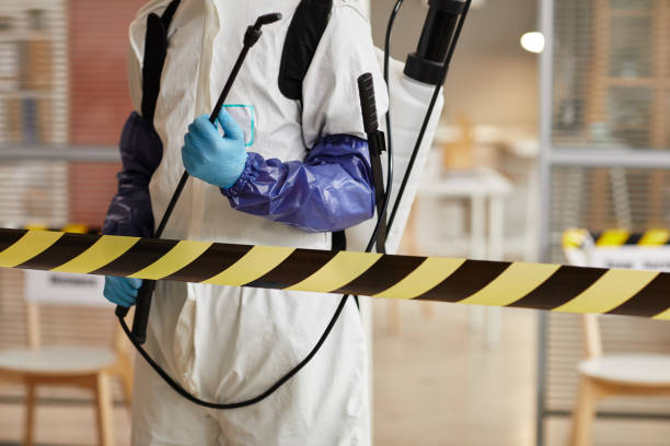 Professional Blood Cleanup technician working in Athens, WI